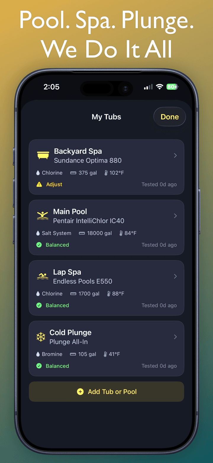 Aquavail screenshot 2