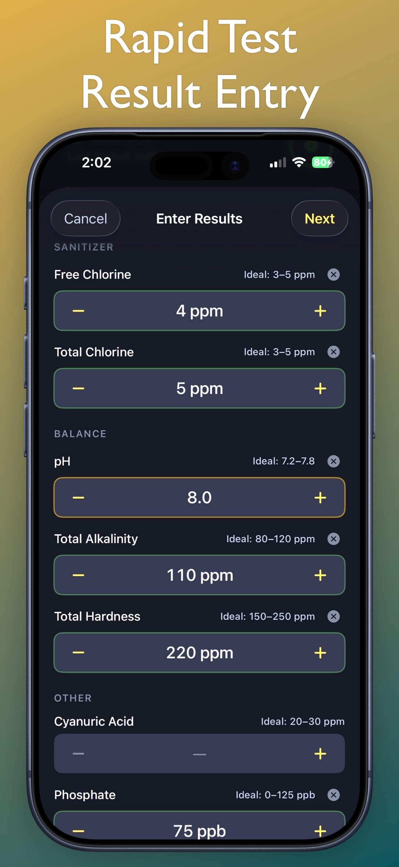 Aquavail screenshot 4