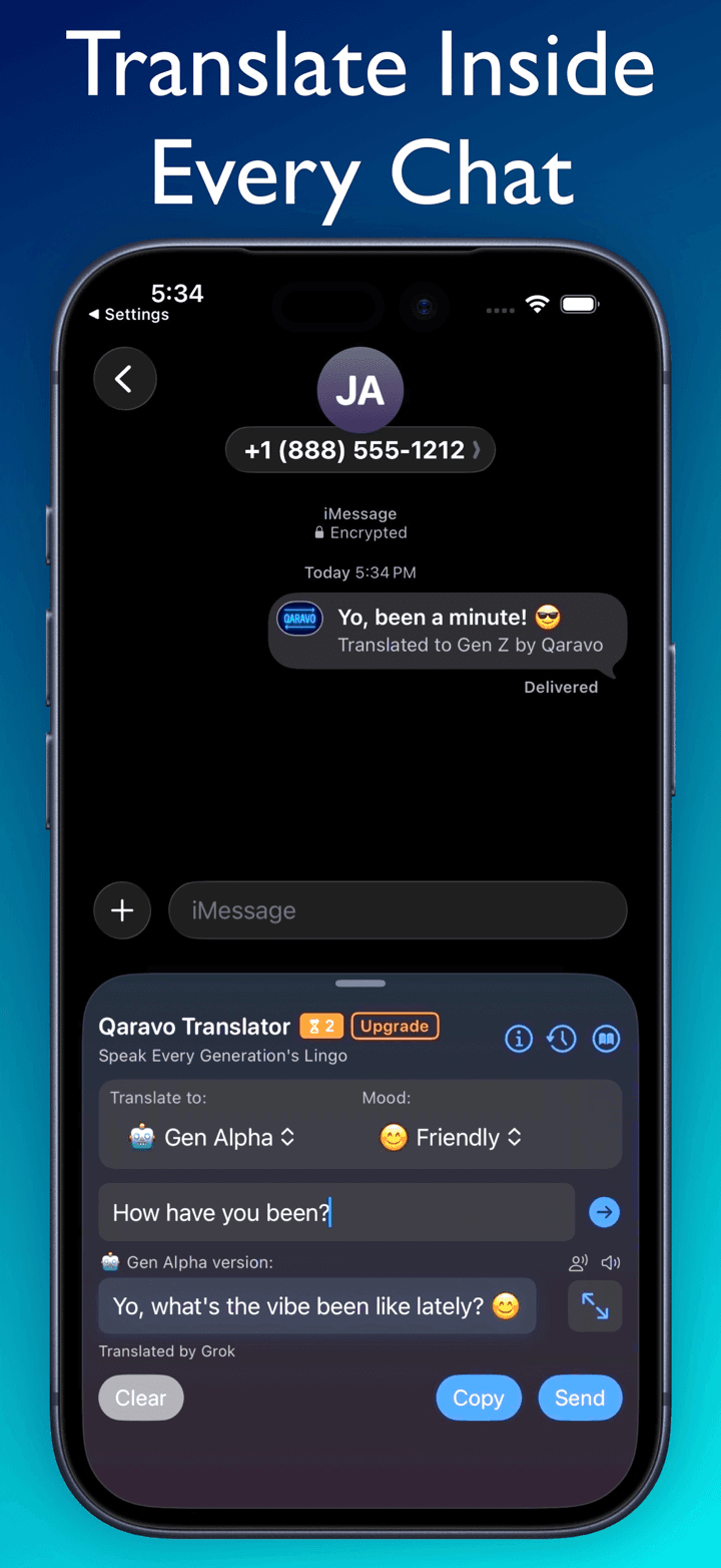 Qaravo screenshot 1