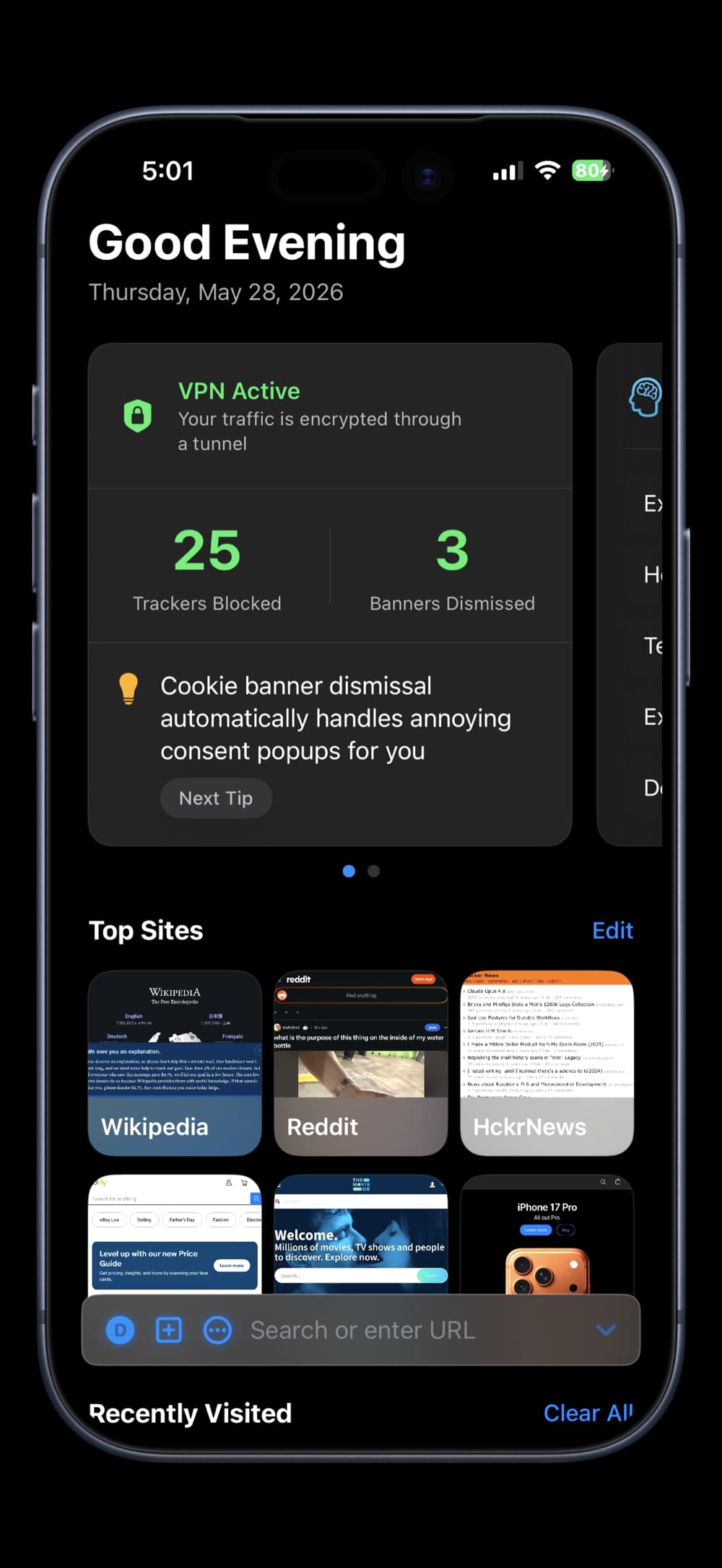 Avodek app screenshot